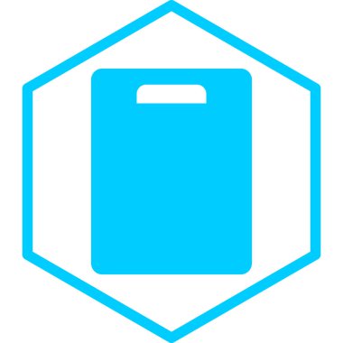 Askeri bıçak ikonu. vektör illüstrasyonu