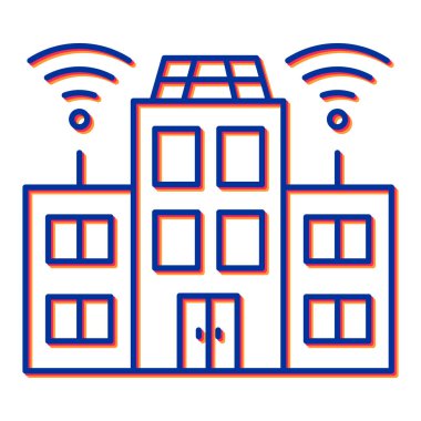 Kablosuz ağ sistemi. Basit resimleme