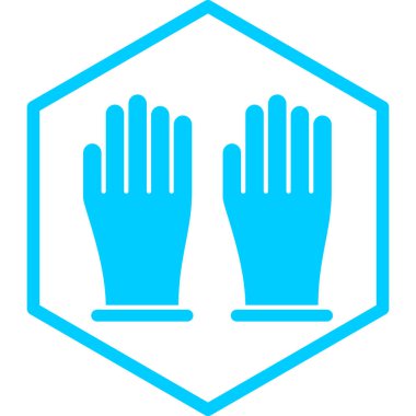 El simgesinin vektör illüstrasyonu