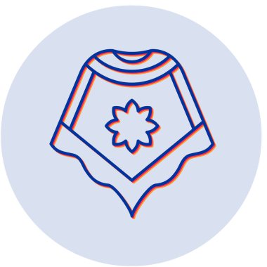 Panço simgesi, vektör çizimi