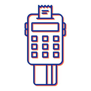 atm makine simgesi vektör illüstrasyon tasarımı