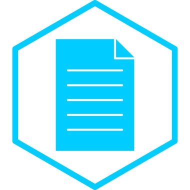 dosya belgesi. Basit resimleme