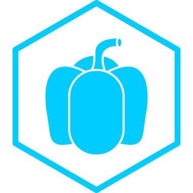 kabak simgesi, vektör illüstrasyonu basit tasarım