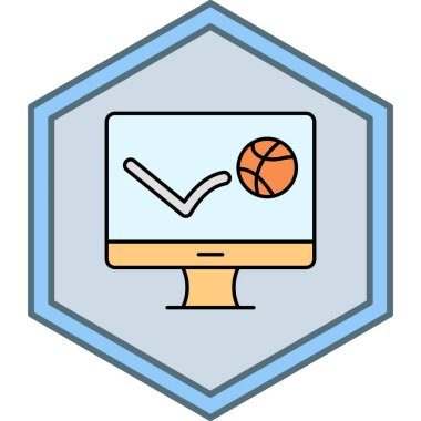 Modern b 'nin vektör illüstrasyonu eksik simgesi