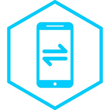 Cep telefonu. Basit resimleme