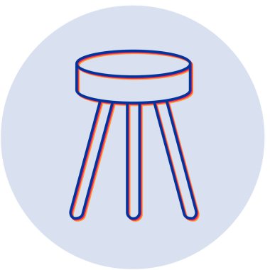 Dışkı simgesinin vektör illüstrasyonu