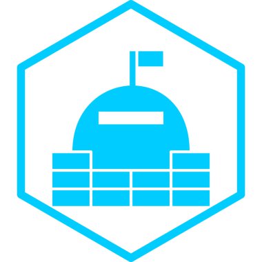 Modern b 'nin vektör illüstrasyonu eksik simgesi