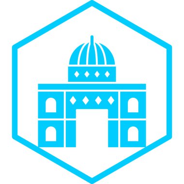 Askeri bıçak ikonu. vektör illüstrasyonu