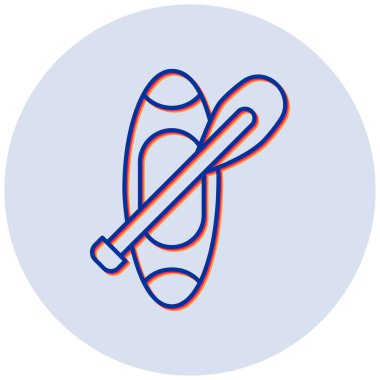 Kano. Web simgesi basit illüstrasyon