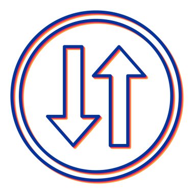 ok simgesinin vektör illüstrasyonu