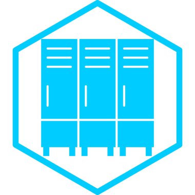 Modern mobilya simgesinin vektör illüstrasyonu