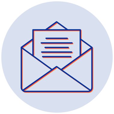 Harf simgesi vektör illüstrasyonu