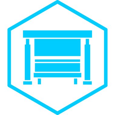 Modern b 'nin vektör illüstrasyonu eksik simgesi