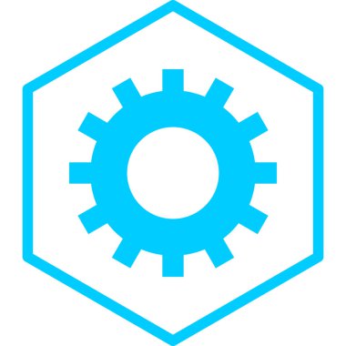 Teçhizat Web simgesi basit illüstrasyon