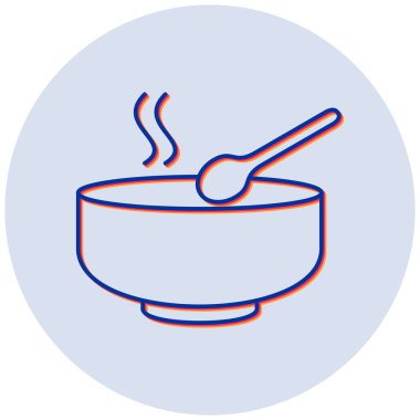 Havan topu. Web simgesi basit illüstrasyon