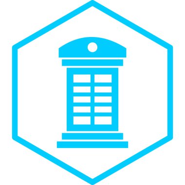 Otel ve ticari simgenin vektör illüstrasyonu