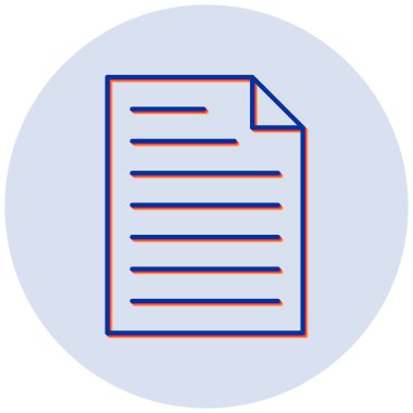 Not al. Web simgesi basit tasarım