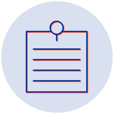 Gönder. Web simgesi basit illüstrasyon