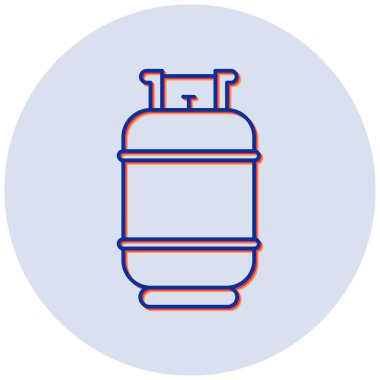 Su tankı. Basit resimleme