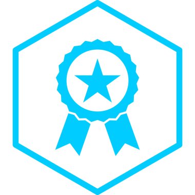 yıldız simgesi, vektör çizimi