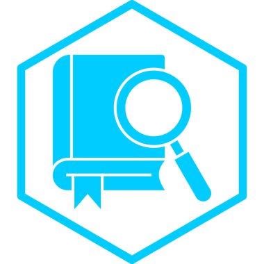 Kitap. Web simgesi basit tasarım