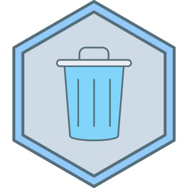 Çöp kutusu. Basit tasarım