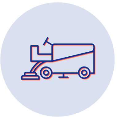 Buz canlandırıcı simgesinin vektör illüstrasyonu