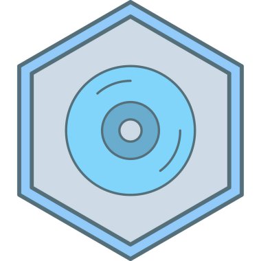 cd simgesinin vektör illüstrasyonu