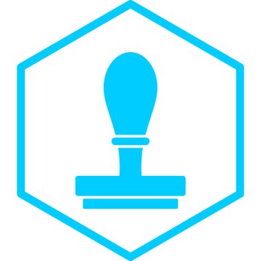 Pul simgesinin vektör illüstrasyonu