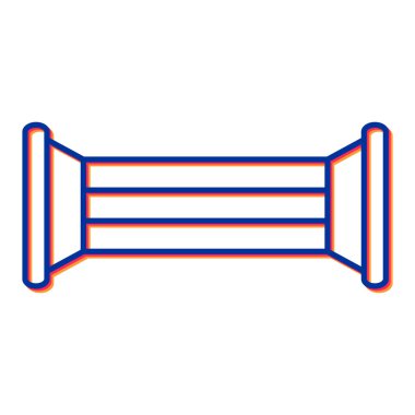 Trompet simgesi vektörü web ve mobil uygulama tasarımınız, el feneri logosu konseptiniz için beyaz arkaplanda izole edildi