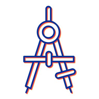 Pusula simgesi vektör resimlemesi