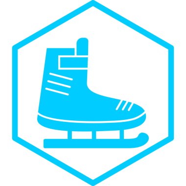 Buz pateni. Web simgesi