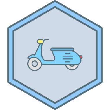 Mobilet. Web simgesi basit illüstrasyon