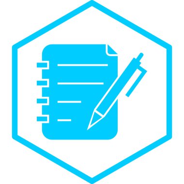 belge simgesi, vektör çizimi