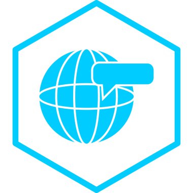 küresel ağ. Web simgesi