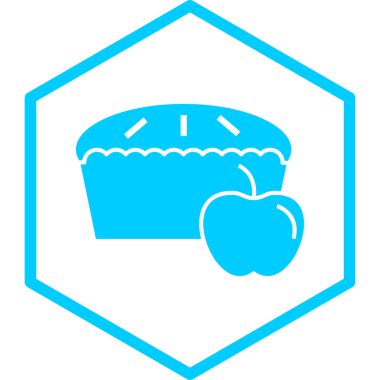 yiyecek ikonu vektör illüstrasyonu