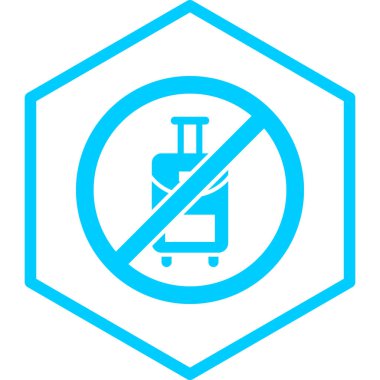 Lyggae simgesi yok, vektör illüstrasyonu