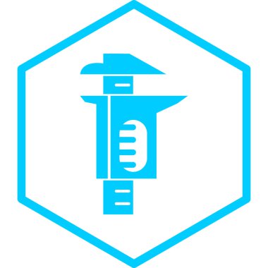 Askeri bıçak ikonu. vektör illüstrasyonu