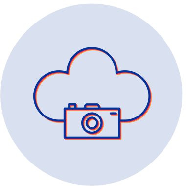 Bulut Kamerası. Web simgesi