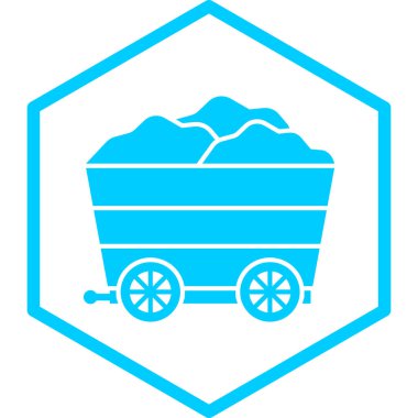 Bir maden simgesinin çizimi