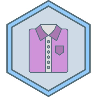 Kravat. Web simgesi basit illüstrasyon