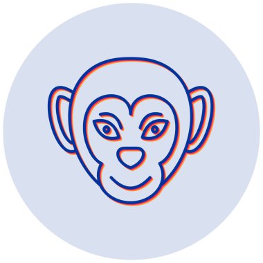 Fil. Web simgesi basit illüstrasyon