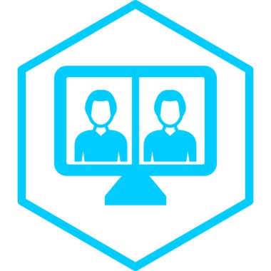 Modern simgenin vektör illüstrasyonu