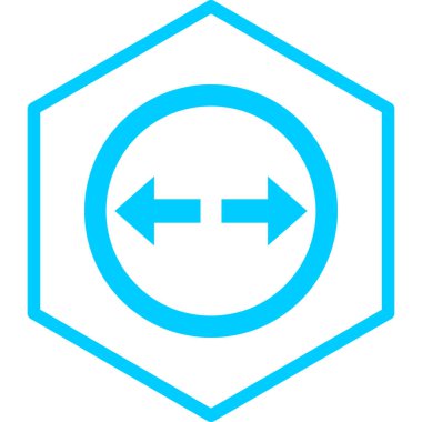 Ok. Web simgesi basit illüstrasyon