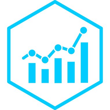 Bar çizelgesi. Web simgesi