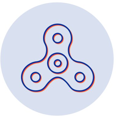 Döndürme vektör simgesi. düz tasarım biçimi.