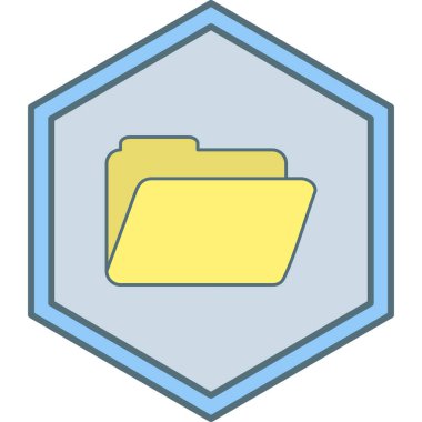 Dosya. Web simgesi basit illüstrasyon