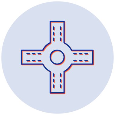 Benzersiz. Web simgesi basit illüstrasyon