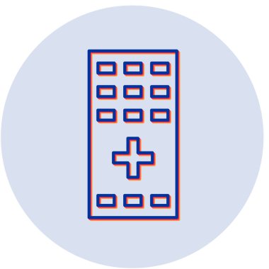 Uzaktan kumanda simge vektör çizim