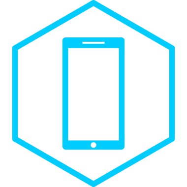 Cep telefonu. Web simgesi